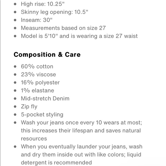 Levi legging jeans - Picture 3 of 3